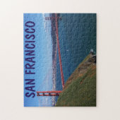 San Francisco Great Golden Gate Bridge Legpuzzel (Verticaal)