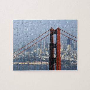 San Francisco heeft de Golden Gate Bridge gezien. Legpuzzel
