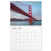 San Francisco het mooie Kalender (Feb 2026)