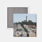 san francisco hill magneet (Voorkant / Achterkant)