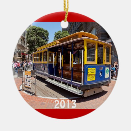 San Francisco Holiday Ornament (Voorkant)