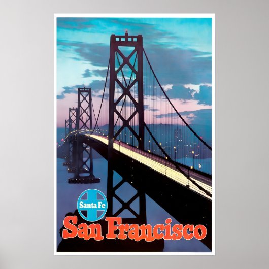 San Francisco Impression Pont Golden Gate Art Père (Devant)