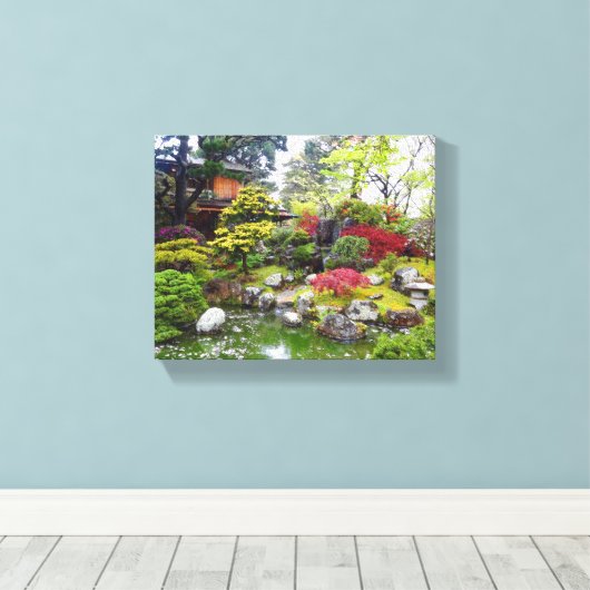 San Francisco Japans Tea Garden #10 Canvas (Insitu (Houten vloer))