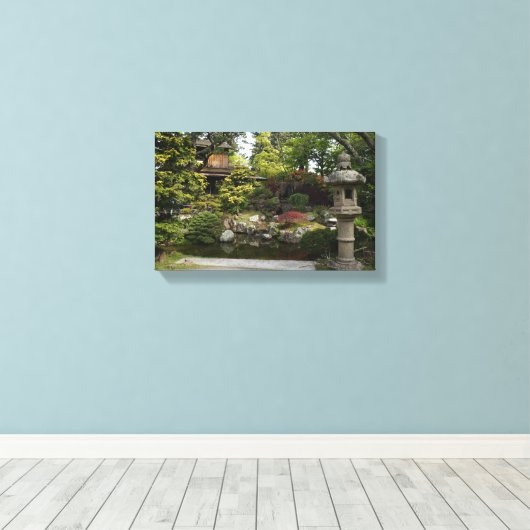 San Francisco Japans Tea Garden #3 Canvas (Insitu (Houten vloer))
