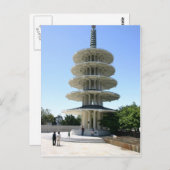 San Francisco Japanse cities Peace Tower Briefkaart (Voorkant / Achterkant)