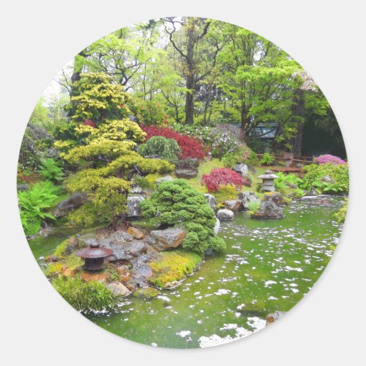 San Francisco Japanse Tea Garden #11 Stickers (Voorkant)