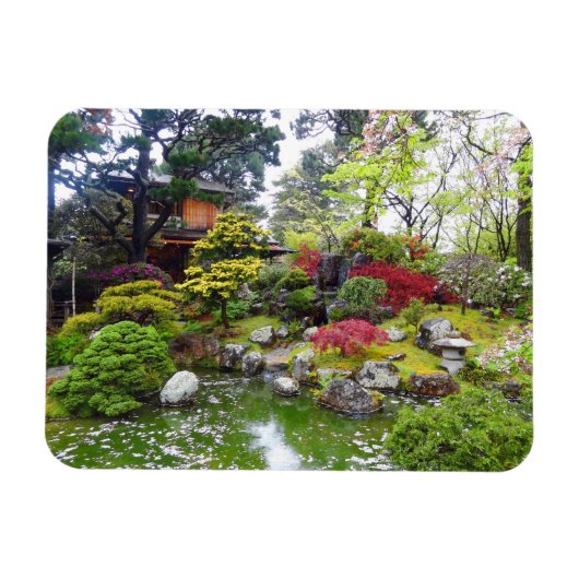 San Francisco Jardin japonais de thé #10 Magnet (Horizontal)