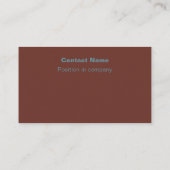 San Francisco kabelbaan donkerrode achtergrond Visitekaartje (Achterkant)