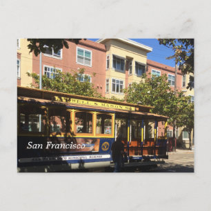 San Francisco Kabeltram Briefkaart