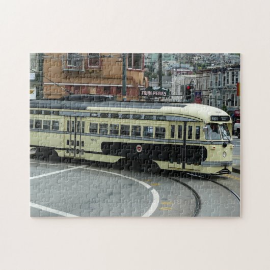 San Francisco kabeltram Legpuzzel (Horizontaal)