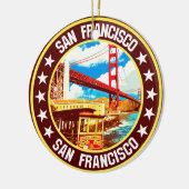 San Francisco Keramisch Ornament (Links)