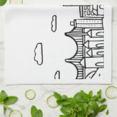 San Francisco Kitchen Dish Towel Theedoek (Gevouwen)