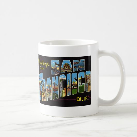 San Francisco koffiekop Koffiemok (Rechts)