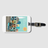 San Francisco Kunst Bagagelabel (Voorkant (horizontaal))