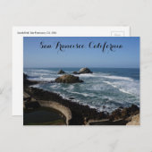 San Francisco Lands End #2 Briefkaart (Voorkant / Achterkant)