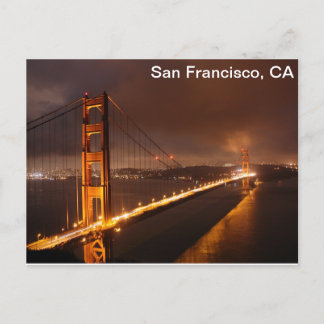 San Francisco Late Night Uitzicht Briefkaart