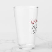 San Francisco Latitude Longitude Glas (Rechts)