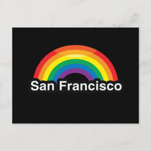 SAN FRANCISCO LGBT PRIDE RAINBOW -.png Briefkaart