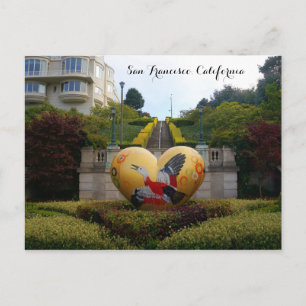 San Francisco Lyon Street Étapes #1 Carte postale