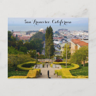 San Francisco Lyon Street Étapes #3-2 Carte postal