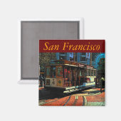 San Francisco Magnet Magneet (Voorkant / Achterkant)