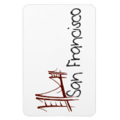 San Francisco Magnet Magneet (Verticaal)