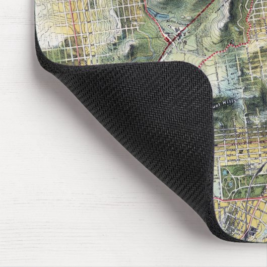  San Francisco Map Muismat (Hoek)