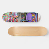 San Francisco Mission Street Art Skateboard (Horizontaal)
