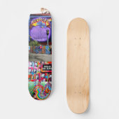 San Francisco Mission Street Art Skateboard (Voorkant)