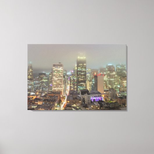 San Francisco Mist Canvas Afdruk (Voorkant)