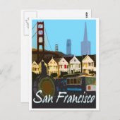 San Francisco Montage Briefkaart (Voorkant / Achterkant)