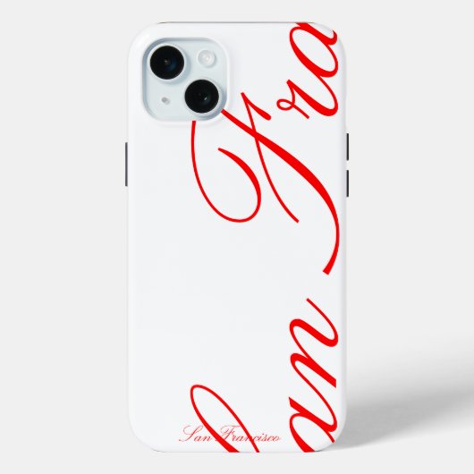 San Francisco - mooie iPhone Case (Achterkant)