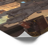 San Francisco Nighttime Poster (Hoek)