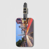 San Francisco North Beach Motion Blur Traffic Bagagelabel (Voorkant (verticaal))