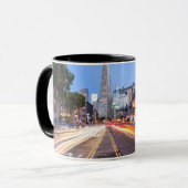 San Francisco North Beach Motion Blur Traffic Mok (Voorkant links)