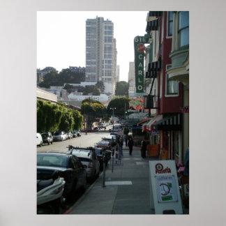 San Francisco North Beach Poster