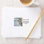 San Francisco Nous avons déménagé le étiquette (En situation)