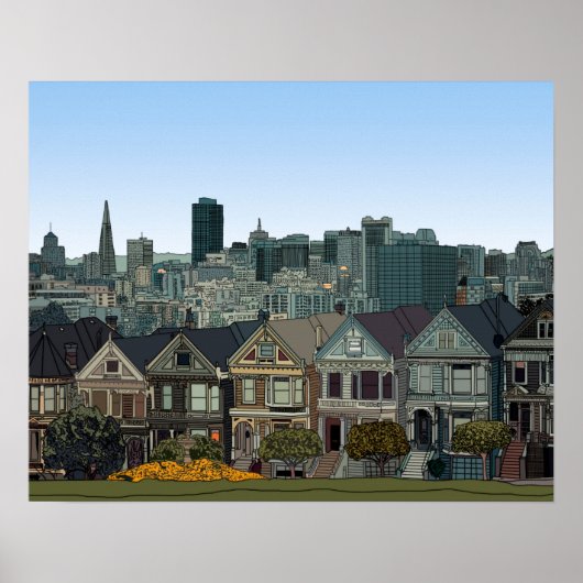 San Francisco Painted Dames Poster (Voorkant)
