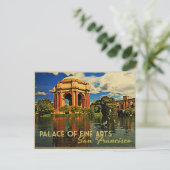 San Francisco Palace Fine Arts Briefkaart (Staand voorkant)