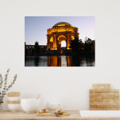 San Francisco Palace of Fine Arts Poster (Keuken)