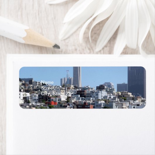 San Francisco Panorama Etiket (Insitu)