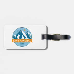 San Francisco Peaks Arizona Stars Moon Bagagelabel