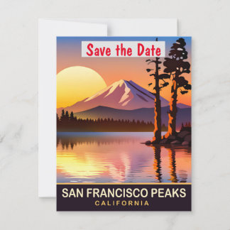 San Francisco Peaks Arizona Trouw Uitnodiging