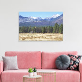 San Francisco Peaks verpakt canvas Afdruk (Insitu (Woonkamer))