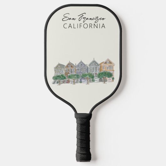 San Francisco Pickleball Paddle (Voorkant)