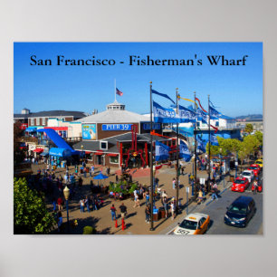 San Francisco Pier 39 #12-2 Poster