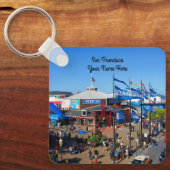 San Francisco Pier 39 #12-2 Sleutelhanger (Voorkant)
