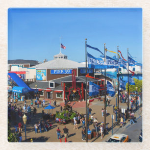 San Francisco Pier 39 #12 Glass Onderzetter