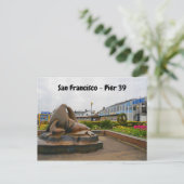 San Francisco Pier 39 #13 Briefkaart (Staand voorkant)