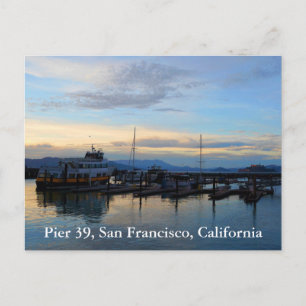 San Francisco Pier 39 #1 Briefkaart